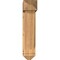 Ekena Millwork Traditional Arts and Crafts Smooth Bracket w/ Offset Brace, Western Red Cedar, 7 1/2"W x 26"D x 34"H BKT0806X26X34TRA03SWR - alternate 3